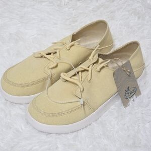 Chaco Yellow Canvas Sneakers